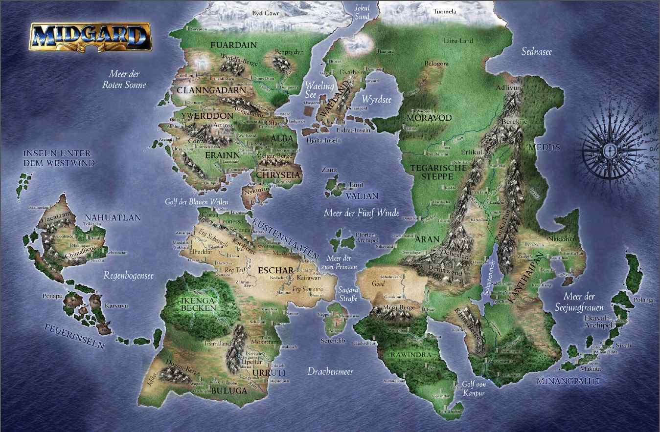 Karte Midgard